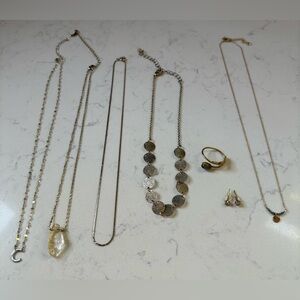 Boho Gold Chain Stacking Necklaces